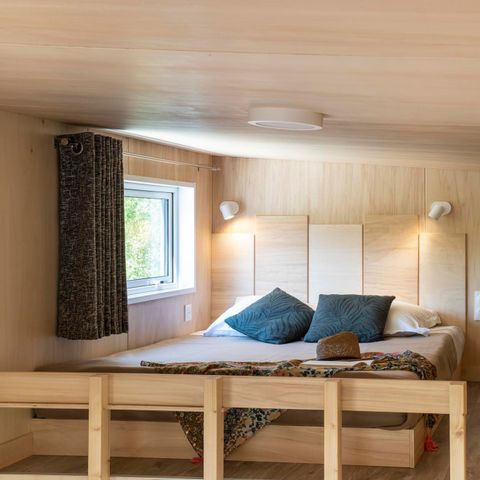 Accommodatie 4 personen - Tiny house PREMIUM- 2 slaapkamers
