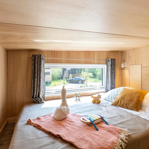 Accommodatie 4 personen - Tiny house PREMIUM- 2 slaapkamers