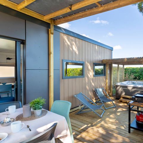 MOBILE HOME 6 people - EXCLUSIVE mobile home - 3 bedrooms - 2 shower rooms - Spa