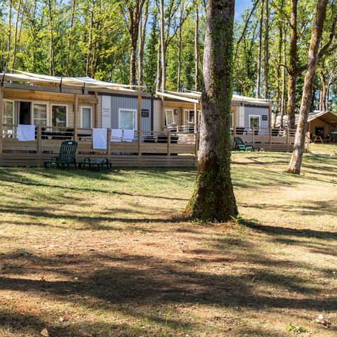 MOBILE HOME 6 people - Mobile-home | Comfort XL | 3 Bedrooms | 6 Pers. | Raised terrace | Air conditioning