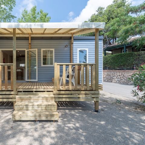MOBILE HOME 6 people - Premium Azure | 3 Bedrooms | 6 Pers | Raised terrace | Air conditioning
