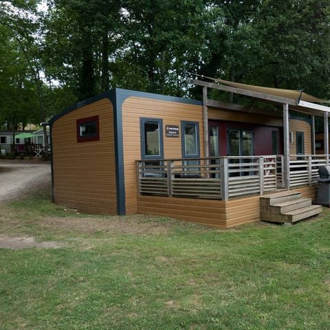 MOBILHOME 8 personnes - Ultimate | 3 Ch. | 6/8 Pers. | Terrasse surélevée | Clim. | TV