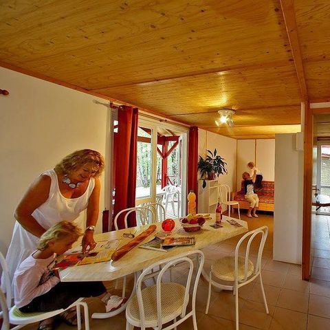 Mobile home 6 persons - Chalet | Classic XL | 2 Bedrooms | 4/6 Pers. | 2 bathrooms