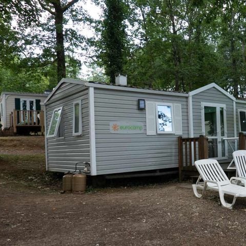Mobilhome 6 personnes - Mobil-home | Classic XL | 2 Ch. | 4/6 Pers. | Terrasse surélevée non couverte | Clim.