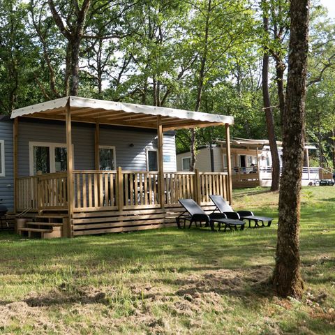 CASA MOBILE 6 persone - Comfort | 3 Camere da letto | 6 Persone | Terrazza rialzata | Aria condizionata