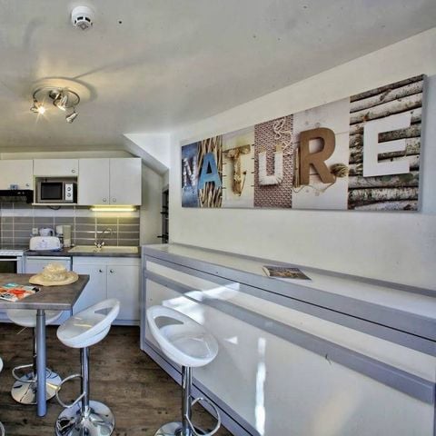 Apartement 6 Personen - Wohnung | 2 Zi. | 4/6 Pers. | Nicht überdachte, erhöhte Terrasse | 2 Bäder | TV