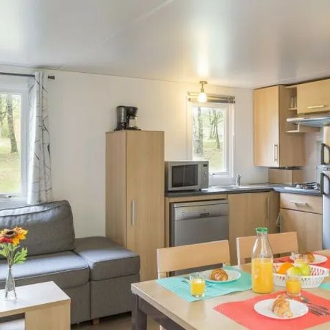 BUNGALOW 6 personnes - Premium 3 chambres 2 salles de bain Lounge