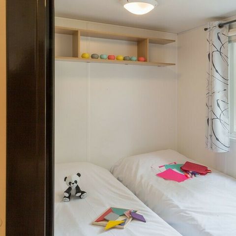 Mobilheim 6 personen - Premium 3 Schlafzimmer 2 Bäder Lounge ohne TV