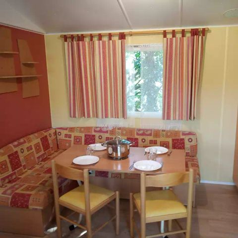 Mobile home 6 persons - mobile home sleeps 5/6, with sanitary facilities and tv uncovered terrace