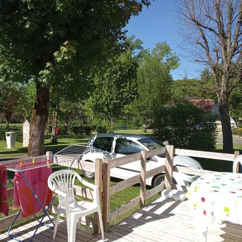 Mobile home 6 persons - mobile home sleeps 5/6, with sanitary facilities and tv uncovered terrace