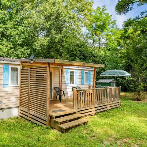 Stacaravan 6 personen - Stacaravan | Klassiek | 2 Slaapkamers | 4/6 Pers. | Verhoogd terras