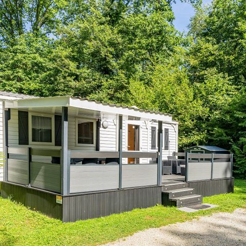 MOBILE HOME 6 people - Mobil-home | Classic | 3 Bedrooms | 6 Pers. | Raised terrace | Air conditioning | TV