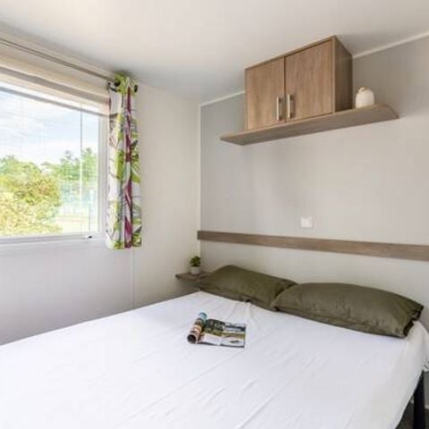 BUNGALOW 6 personnes - Mobil-home | Comfort | 2 Ch. | 4/6 Pers. | Terrasse surélevée non couverte