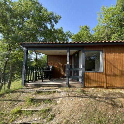 Chalet 5 persons - wooden - 2 bedrooms + terrace