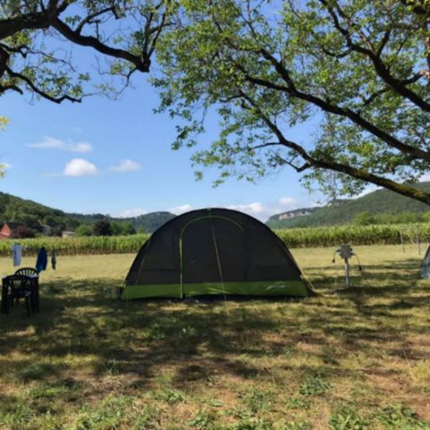 Tenda 4 persone - Tenda 2 camere da letto "pronta per il campeggio