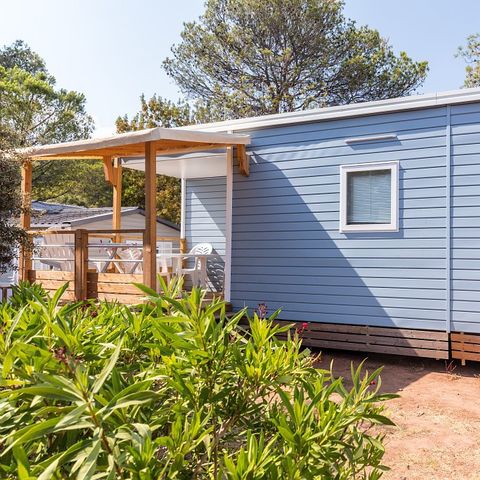 MOBILHOME 6 personas - | Confort | 3 Dormitorios | 6 Pers | Terraza individual | Aire acondicionado | TV