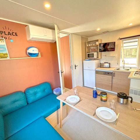 Mobile home 5 persons - Select TV LV Clim Plancha - 2bed - 4 ad+1child-12ans