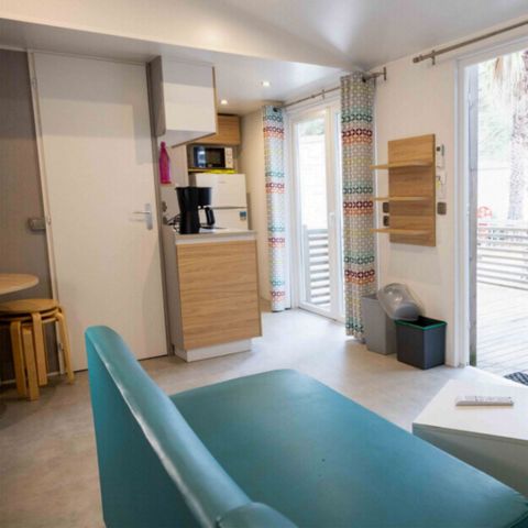 Mobilheim 6 personen - 6 Plätze 3 Schlafzimmer + Klima