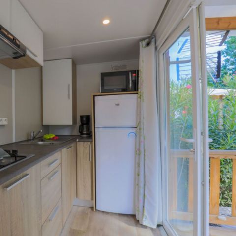 Mobilheim 6 personen - 6 Plätze 3 Schlafzimmer + Klima