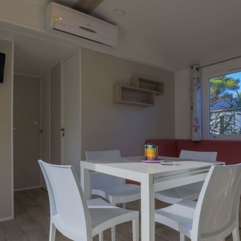 Mobilheim 6 personen - 6 Plätze 3 Schlafzimmer + Klima