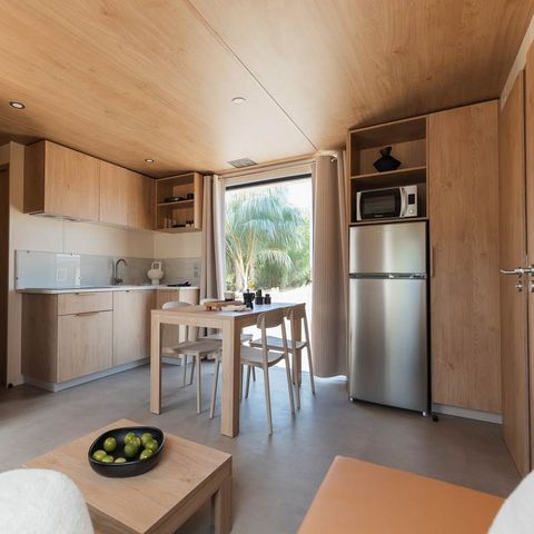 Casa mobile 6 persone - 3 camere da letto con vista sul giardino