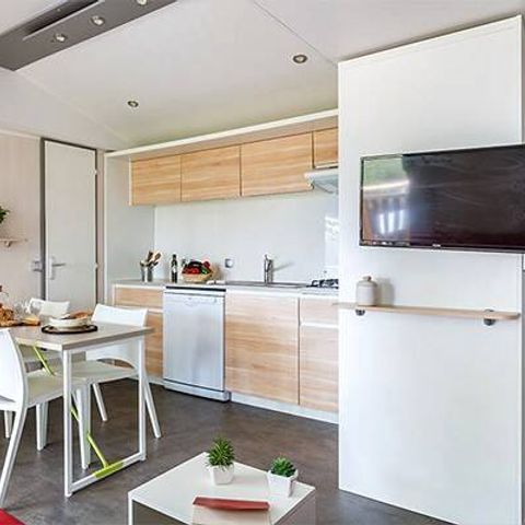 Mobile home 6 persons - Mobile home | Premium | 3 Bedrooms | 6 Pers | Raised terrace | Air conditioning | TV