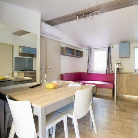 Mobile home 6 persons - C- Baltic mobile home with air conditioning - 3 bedrooms