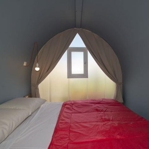 Tente en toile et en bois 4 personnes - C- Coco Lodge - 2 chambres 16m²