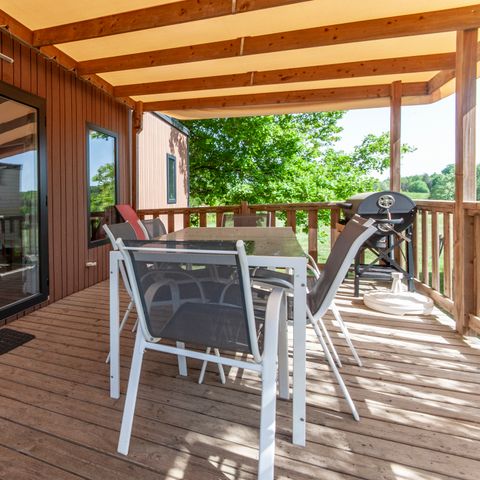 MOBILHOME 4 personas - 2 HABITACIONES PREMIUM