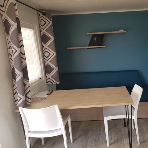 Stacaravan 4 personen - 2 SLAAPKAMERS EDEN - Toegankelijk voor personen met een beperking - AIRCO - TV