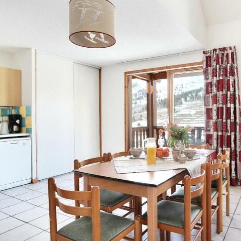 Apartement 8 Personen - 4-Zimmerwohnung Mezzanin 8 Pers.