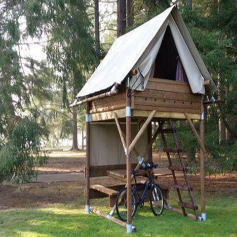 Accommodatie 2 personen - Cyclo-tent - 1 slaapkamer
