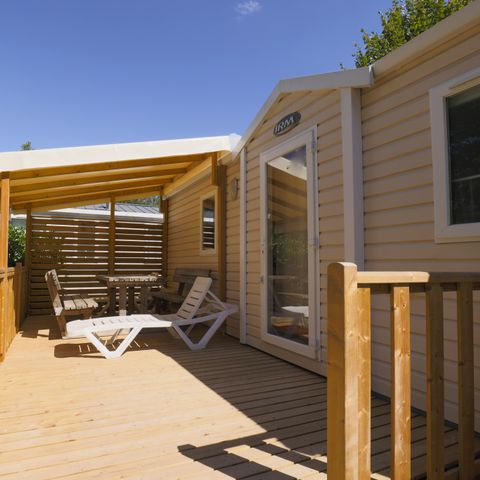 Mobilheim 6 Personen - AUBRAC für 4/6 Personen (2 Schlafzimmer)