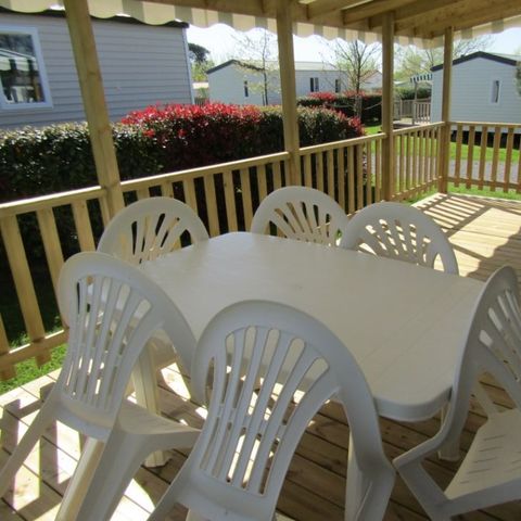 Mobilheim 6 Personen - Komfortangebot - 2 Schlafräume - 6 Pers.