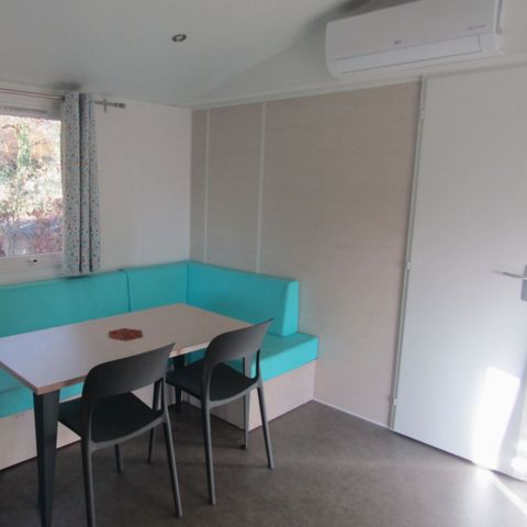 Mobilheim 6 personen - PREMIUM - 2 Zimmer - 2 Bäder - 6 pers - Klimaanlage