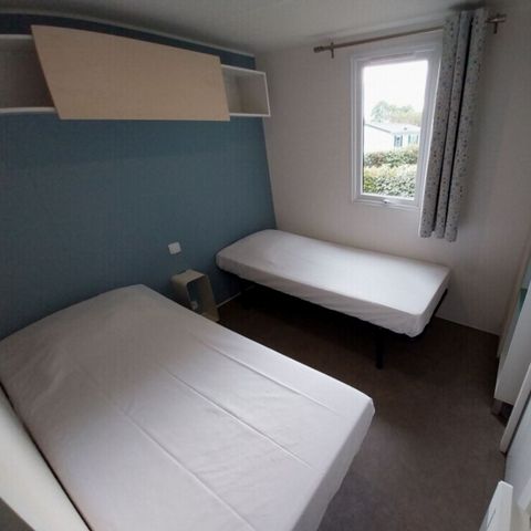 Mobilheim 6 personen - PREMIUM - 2 Zimmer - 2 Bäder - 6 pers - Klimaanlage
