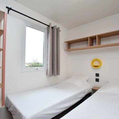 Stacaravan 6 personen - PREMIUM reeks - 3 slaapkamers - 6 personen