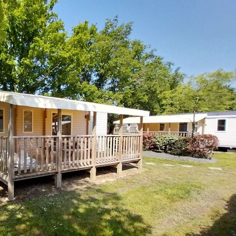 Stacaravan 6 personen - PREMIUM reeks - 3 slaapkamers - 6 personen