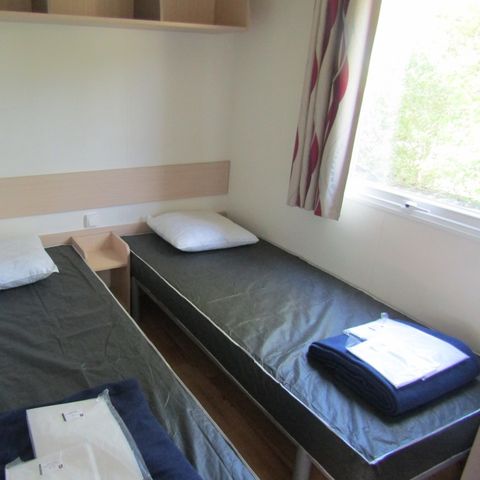 Mobilheim 8 personen - Komfortangebot - 3 Schlafräume - 8 Pers.