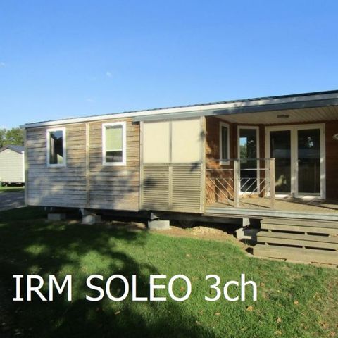 Mobilheim 6 personen - Komfortbereich - 3 Schlafräume - 6 Pers.