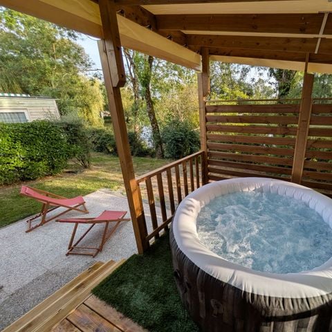 MOBILHOME 2 personnes - Gamme Cocoon SPA – 1 ch – 2 pers - Climatisation