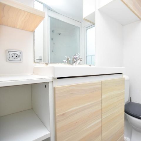 MOBILHOME 8 personas - Gama Premium – 3 camas – 8 personas – Aire acondicionado