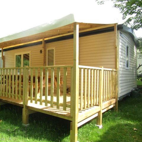 MOBILHOME 10 personas - Gama PREMIUM – 4 camas – 10 personas – 2 baños – Aire acondicionado