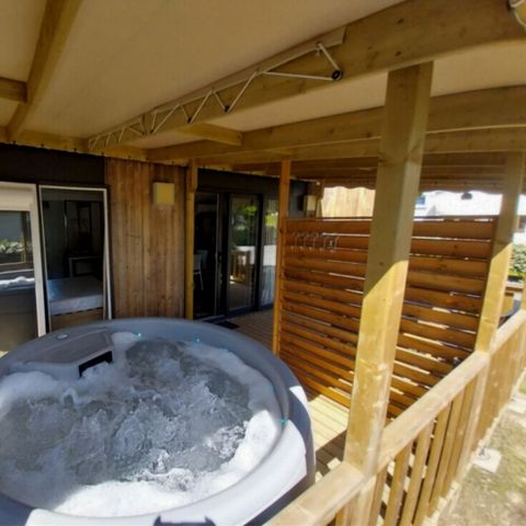 MOBILHOME 4 personas - Gama PREMIUM SPA - 2 habitaciones - 2 baños - 4 plazas