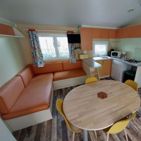 MOBILHOME 6 personas - Gama Suprême – 2 habitaciones – 6 personas – Aire acondicionado