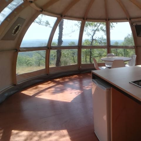 AUßERGEWÖHNLICHE UNTERKUNFT 4 Personen - PANORAMISCHES DOME - Ohne Sanitäranlagen