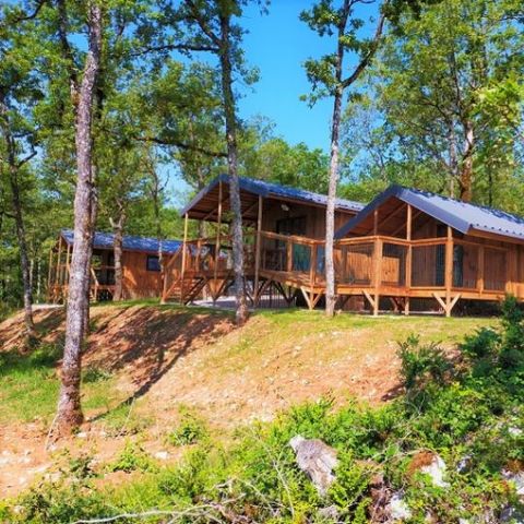 Chalet 7 personen - 2 HÜTTEN, DIE DURCH EINEN STEG MITEINANDER VERBUNDEN SIND