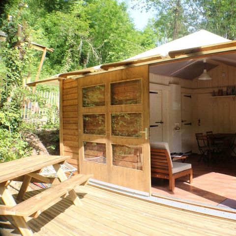 UNIEKE ACCOMMODATIE 5 personen - HUT LODGE BALI