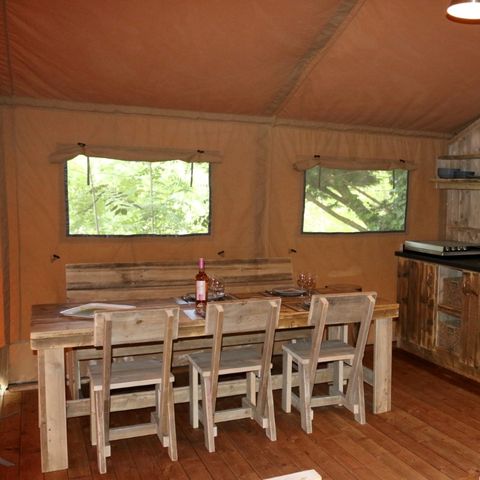 Tenda 6 persone - SAFARI LODGE DI LUSSO