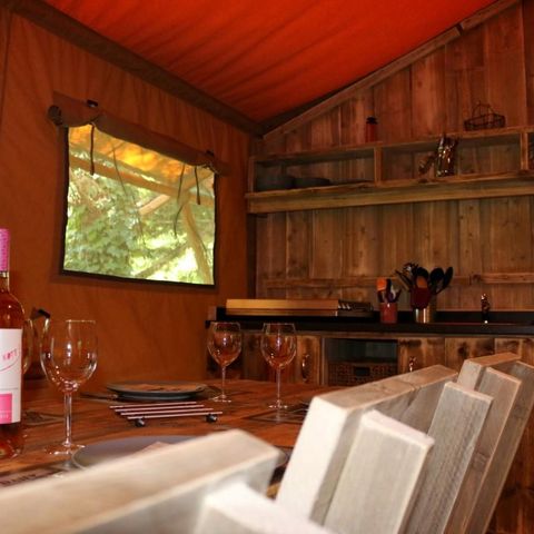 Tent 6 persons - SAFARI LODGE LUXURY